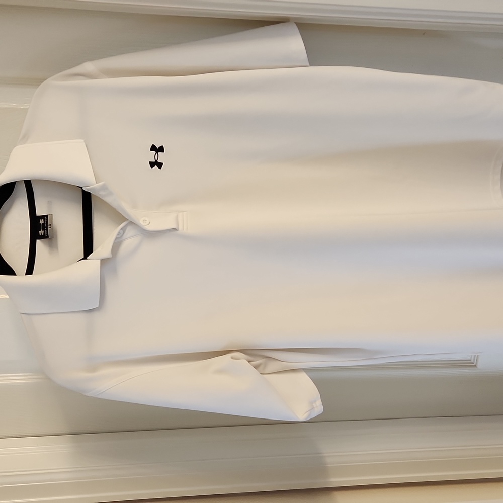 Under Armour Whit Polo Shirt Large